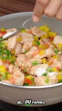 le riz au poulet #recettefacile #foodlover #recettevegetale #recettevegetale #bonnecuisine #recette