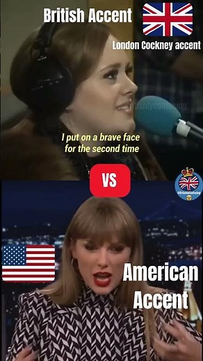 British vs American Accent Adele & Taylor Face Off! 🇬🇧🇺🇸
