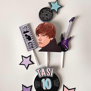 Justin Beiber Cake Topper - Etsy