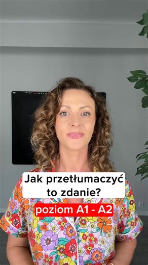 Jak przetłumaczyć to zdanie? Poziom A1-A2 (cz. 2) . . . Chcesz nauczyć się MÓWIĆ po angielsku? Pobierz naszą aplikację BeeSpeaker🐝 i ćwicz mówienie z AI oraz native speakerami. Link w bio. #angielski #naukaangielskiego #beespeaker | BeeSpeaker Polska