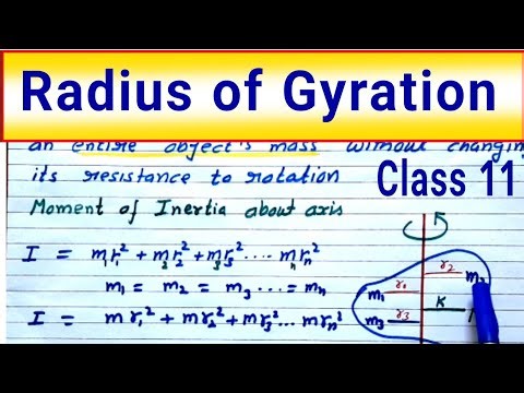 Derivation of Radius of Gyration | Class 11 Physics 
