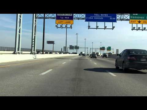 Baltimore-Washington Expressway (Interstate 95 Exits 49 to 56) northbound