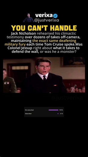 You Can't Handle The Truth" Scene | A Few Good Men (1992) #movietrivia #behindthescenes #filmfacts