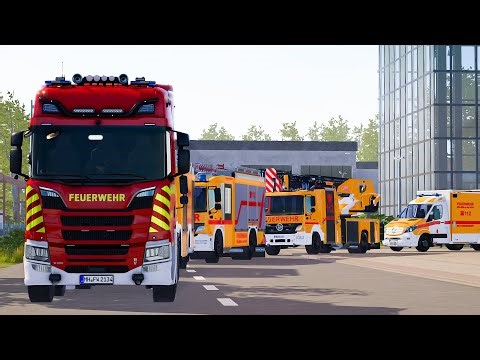 Orange Emergency Call 112 - Dutch All Firefighter First Responding! 4K