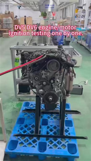 DV6/DV5 engine/motor - ignition testing one by one. Make sure 100% high performance. #DV6 #DV5 #Ignitiontesting #Engine/motor