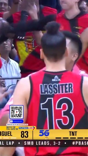 Marcio Lassiter DRAINS HUGE TRIPLE in 4Q for San Miguel vs TNT | PBA Season 50 Philippine Cup