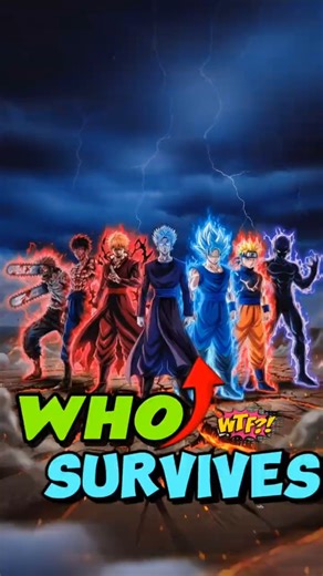 Ultimate Showdown 🔥⚔️ #AnimeCrossover #shorts