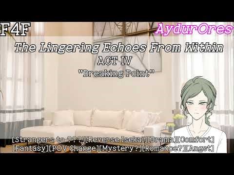 [F4F] Meeting a Person From Another World [Strangers to ?][Reverse Isekai][POV Change][Angst]