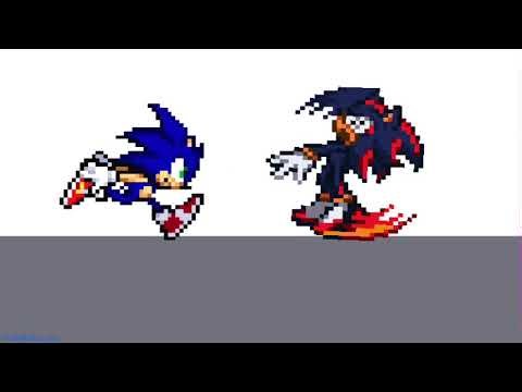 Sonic VS Shadow | Sprite Battle 