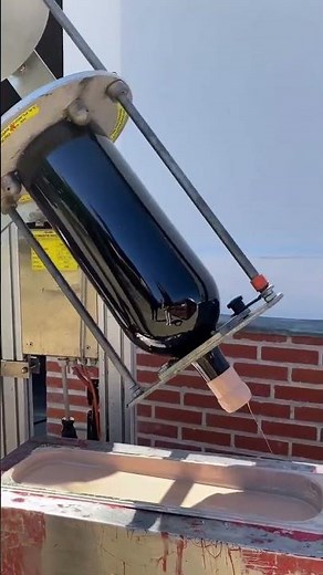Sealing 6L Impériale Wine Bottles with Wax - Behind the Scenes of Large Format Bottling Process 🍾