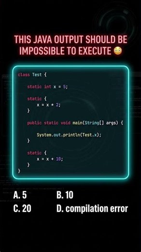 Most Developers Fail This Java Static Block Question 😳