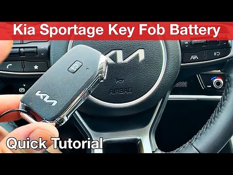 2023 Kia Sportage Key Fob Battery Replacement / remote batteries