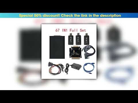 First Look 32 version PCM FLASH 67IN1 V1.20 V1.21 PCMflash ECU Programmer OBD BENCH BOOT 1.21 1.20•