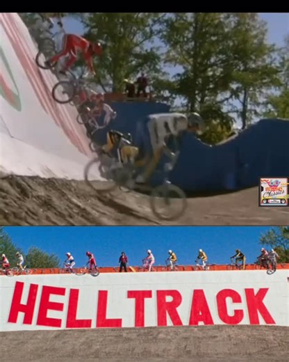 Mike Camerlengo on Instagram: "Cru Jones vs Bart Taylor on HellTrack from the movie RAD. #throwback"