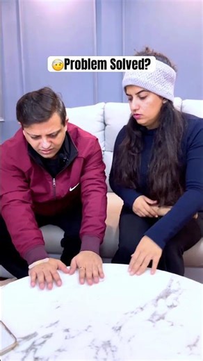 Problem ka solution Ni chaiye😭 #comedy #compilation #funny #humor #jokes #husbandwife #trending