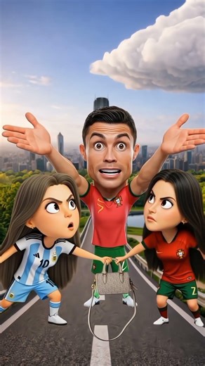 Ronaldo Georgina Antonella dan tas Gucci #ronaldo #messi