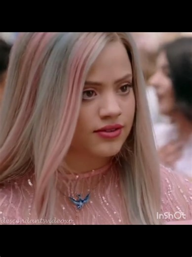 angry pink Audrey scene #audrey #disneydescendants #descendants #fyp #viral