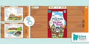 Level 6a Reading Scheme Book: The Three Trolls and the Big Bad Goat