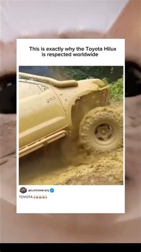 This is exactly why the Toyota Hilux is respected worldwide #trending #hiluxpickup #hilux
