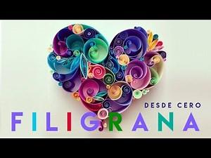 COMO HACER FILIGRANA / QUILLING HERRAMIENTAS BASICAS