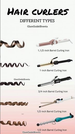 "Master the curl with the right barrel size!" 🚀✨#haircurling #hairstyle #tools #subscribe #shorts