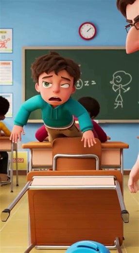 🤣 The Funniest Lazy Student Ever! | 3D Cartoon Animation