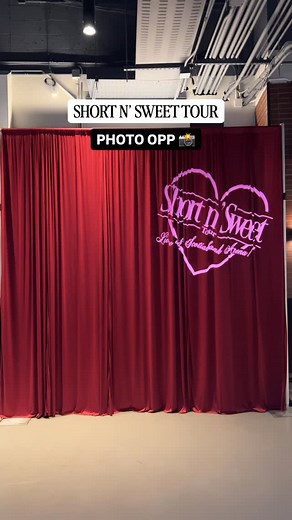 Snap a photo at our #ShortNSweetToronto photo opp at Section 111 📸✨💖 | Scotiabank Arena