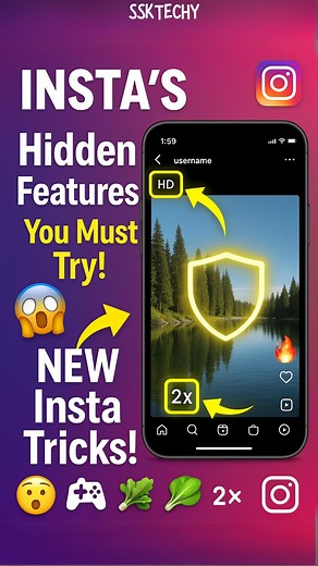 Sai Santosh Kumar | 📲 Instagram’s New Features Alert! You won’t believe these updates: 1️⃣ Full-Screen Reels: Enjoy a cinematic experience with a simple... | Instagram