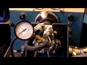Bosch common rail CP 3 pump test