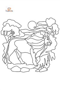 Sad lion - Lions coloring pages for Adults online and printable