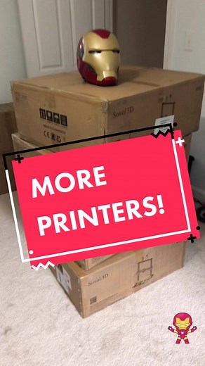 More printers! #sovol #3dprinters #cosplayshop #maker #3dprinting | 3D Printer