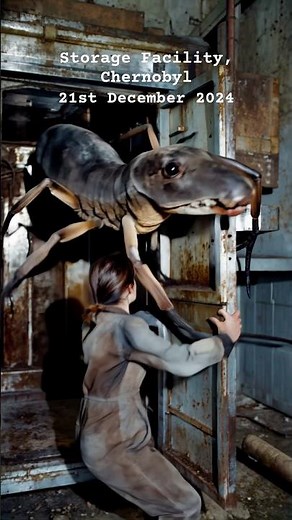 FOUND FOOTAGE: Missing Woman Taken by Freaky Spider Creature in Chernobyl! #horror #chernobyl #scary