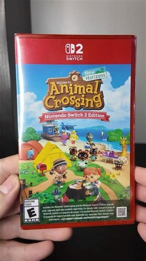 Animal Crossing: New Horizons - Nintendo Switch 2 Edition UNBOXING #shorts #animalcrossing #unboxing