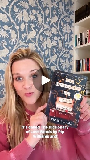 Reese Witherspoon on Instagram: "This week we’re reminded of the importance of women’s voices being seen and heard. Our May @ReesesBookClub pick, The Dictionary of Lost Words by #PipWilliams is a beautiful exploration of history and the power of language. For anybody who loves words and celebrates them, this subversive story weaves together love, loss and literature in a perfectly lyrical way. I think you’ll really like it! PS: I cried… a lot. 📚"