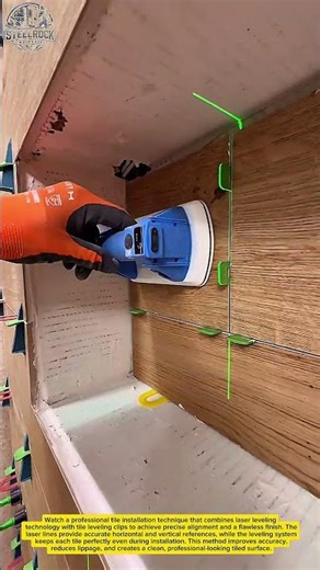 Perfect Tile Alignment Using Laser Levels and Tile Leveling Clips