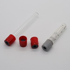 [Hot Item] Laboratory Tube Round Bottom Glass Test Tube with Rubber Stopper and Cap