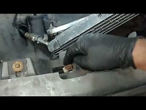 Condenser power steering cooler replacement 2010 Ford F150.