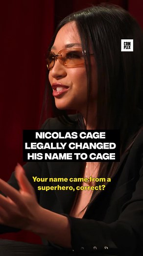 Nicolas Cage is now officially...Nicolas Cage 😂😭 Link in @complexpop bio to watch the full Interview With a Magician 🔗