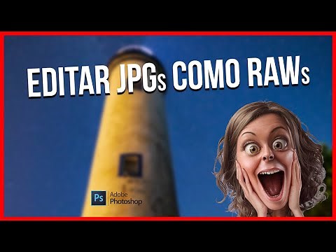 ▶ ︎LEARN how to Open JPGs as if they were RAWs in Camera Raw 🥰 Photoshop | Tutorial in Spanish