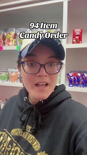 Packing a 94-Item Candy Order for McKenzie