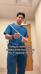 When I saw the epidural needle, I immediately started crying 😭😭😭. My want and need for a natural birth was enhanced. I’m deadly afraid of needles and this needle is the worst I’ve ever seen! Ladies, did you know that this is what the epidural needle looks like?? I don’t care how much the Dr dances, I still don’t want it 😂😂. I prefer contractions and a painful birth than this 😭😭 ugh! Dear Moms, we go through so much to birth our beautiful babies. It’s amazing !! Video by @vinhzcastle on Ti