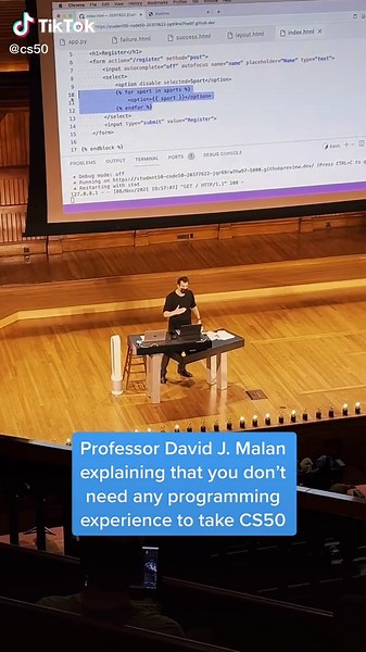 You don't need to have any prior programming experience to take CS50! Check it out at cs50.edx.org. #cs50 #programming #harvard #edu