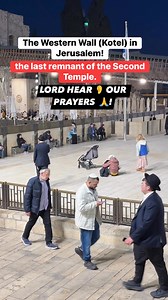 The Western Wall (Kotel) in Jerusalem is Judaism's most sacred site, the last remnant of the Second Temple's retaining wall, a place for prayer, heritage, and national gatherings, where people place written prayers in its cracks, symbolizing a connection to the destroyed Temple and the Holy of Holies. #fyp #israelcarefilipino #viralreels #followersreels #facebookreels #everyonefollowers #Israel #fyp #amazingvideo #reels #facebook #Jerusalem #jerusalemtemple | Israel Care Filipino