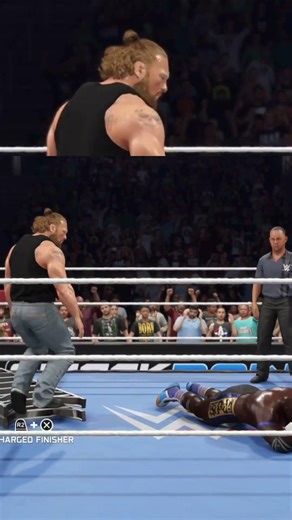 Brock Lesnar's Brutal Ladder Attack After Brutal Pin! #shorts