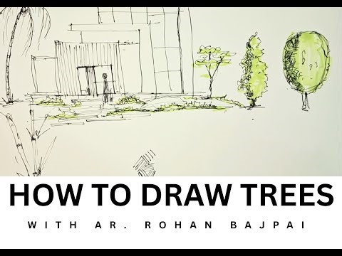 How to Sketch Trees Easily | Step-by-Step Tree Drawing Tutorial for Beginners