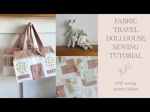 Fabric Dollhouse Sewing Tutorial