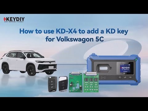 KEYDIY KD-X4: Add KD Smart Keys for Volkswagon 5C