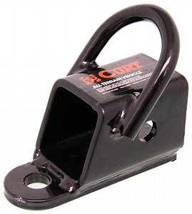 Curt ATV Ball Mount Adapter with Welded D-Ring - Bolt On CURT ATV Hitch C45006