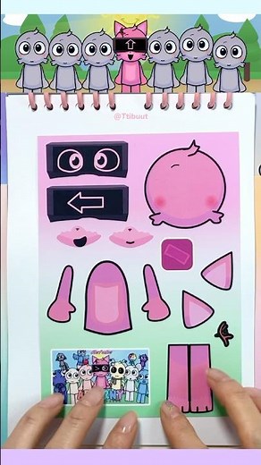 Vurr : Abgerny Retake Sticker Book 😎 인크레디박스 에브거니 리테이크 스티커Asmr