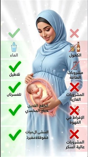 أفضل المشروبات للحامل 🥛💧 | ماذا تشربين أثناء الحمل؟ ✅❌